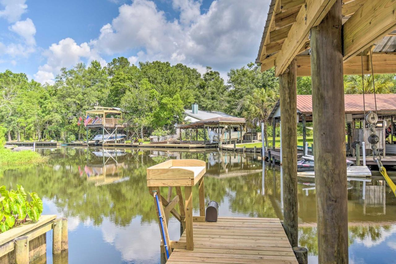 Riverside New Magnolia Springs Home With Dock, Beach Foley Exterior photo