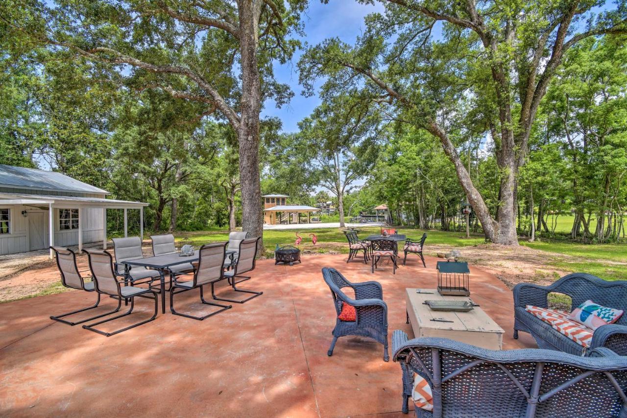 Riverside New Magnolia Springs Home With Dock, Beach Foley Exterior photo